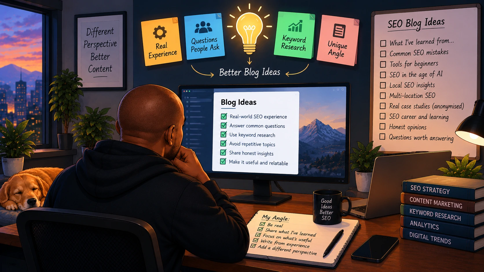 How I Find SEO Blog Ideas Without Writing the Same Posts as Everyone Else