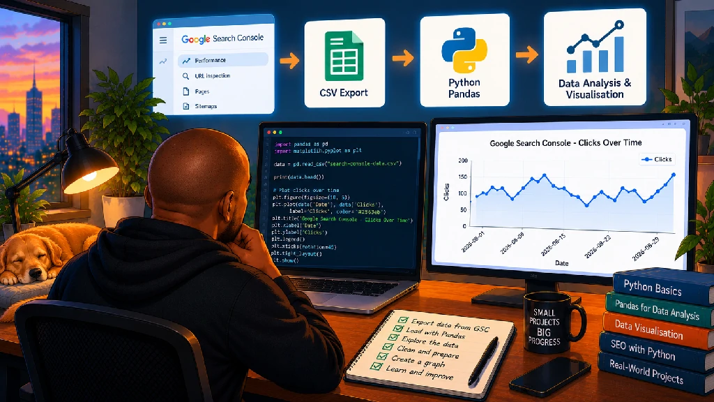 Turning Search Console Data Into My First Python Graph