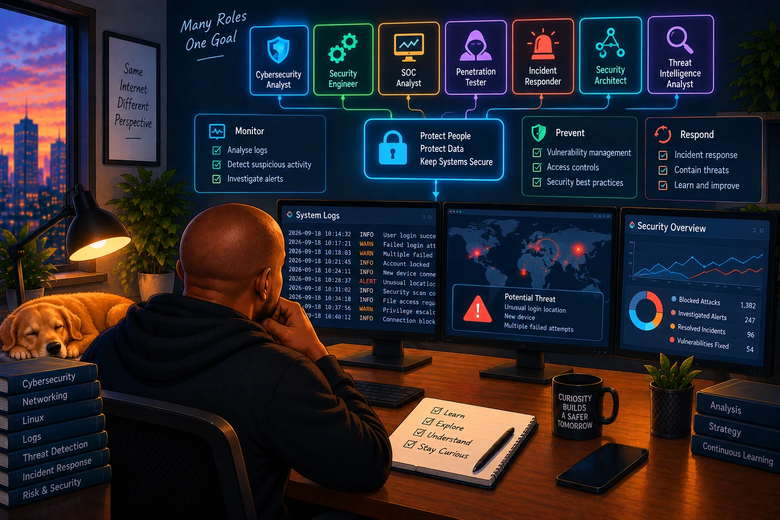 What Does a Cybersecurity Specialist Actually Do Exploring the Career From the Outside