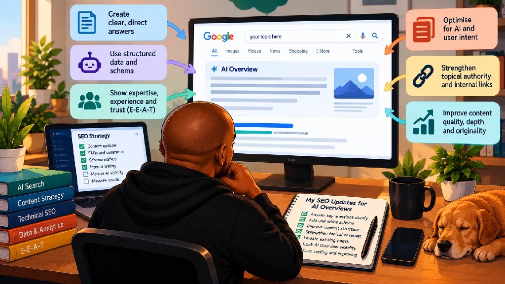 How to Show Up in AI Overviews What I’m Changing About SEO